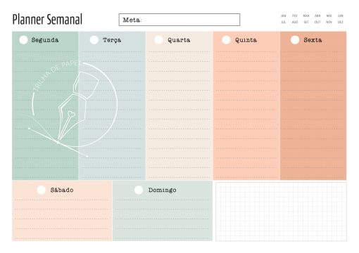 Planner Semanal Terroso